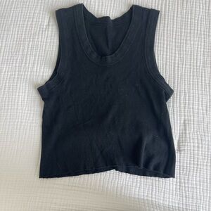 Brandy Melville black crop tank